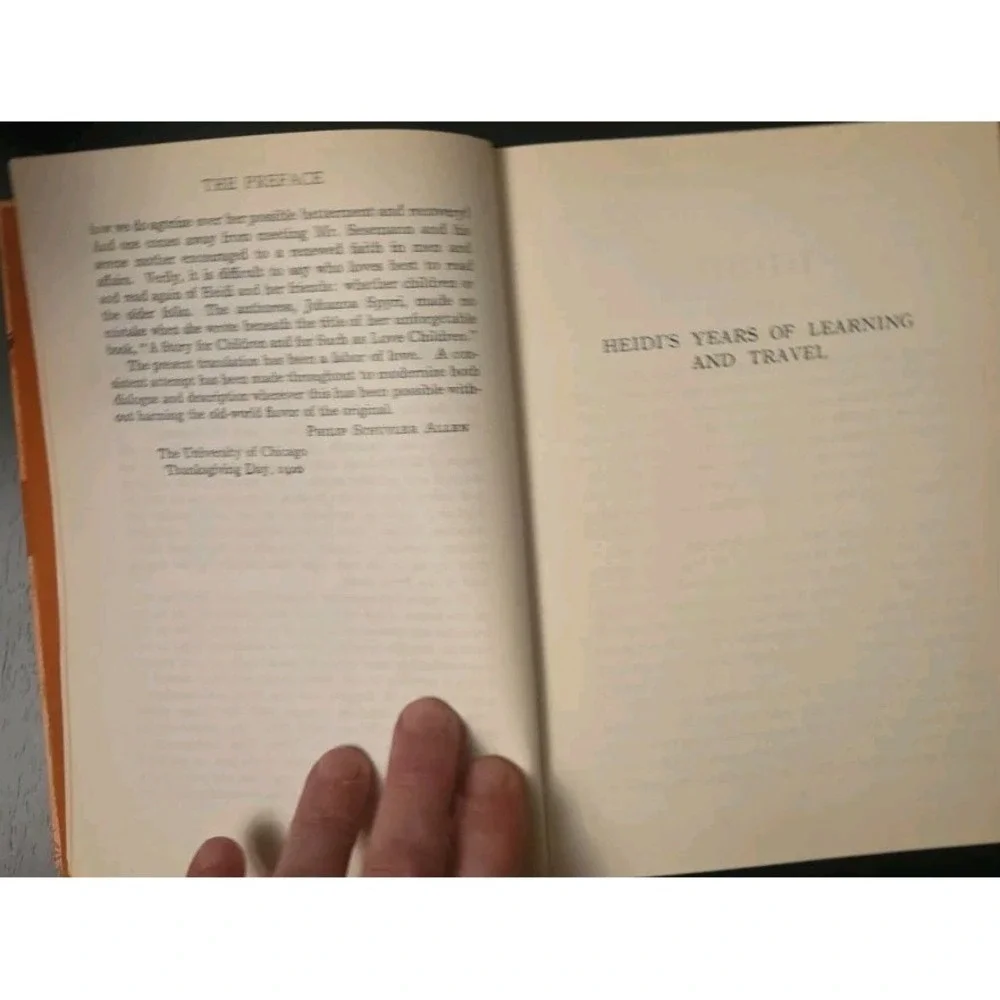 Windermere Readers Heidi by Johanna Spyri Edition of 1954 School Edition